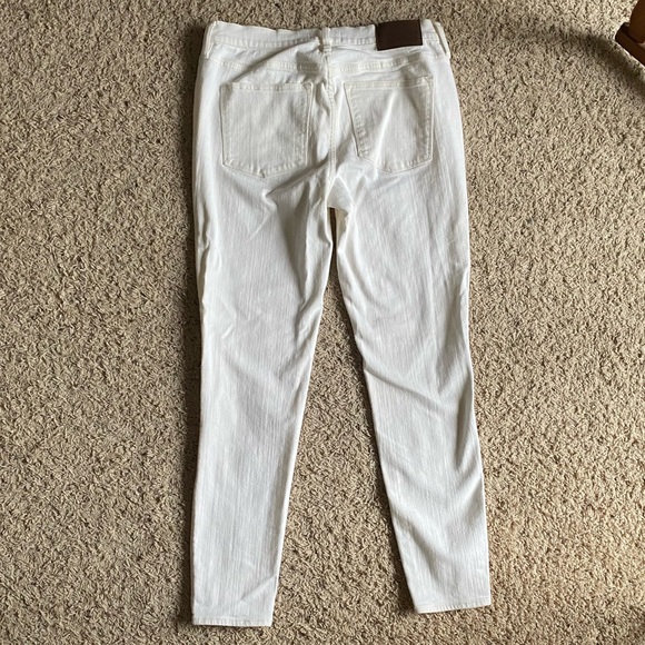 J. Crew Mercantile White Straight Leg Jeans - Picture 6 of 8